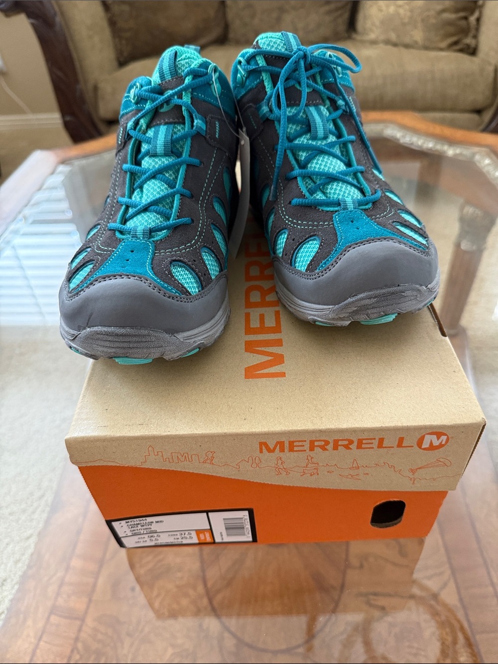 Merrell Chameleon Mid Lace Waterproof Hiking Boots 🥾 6.5 US